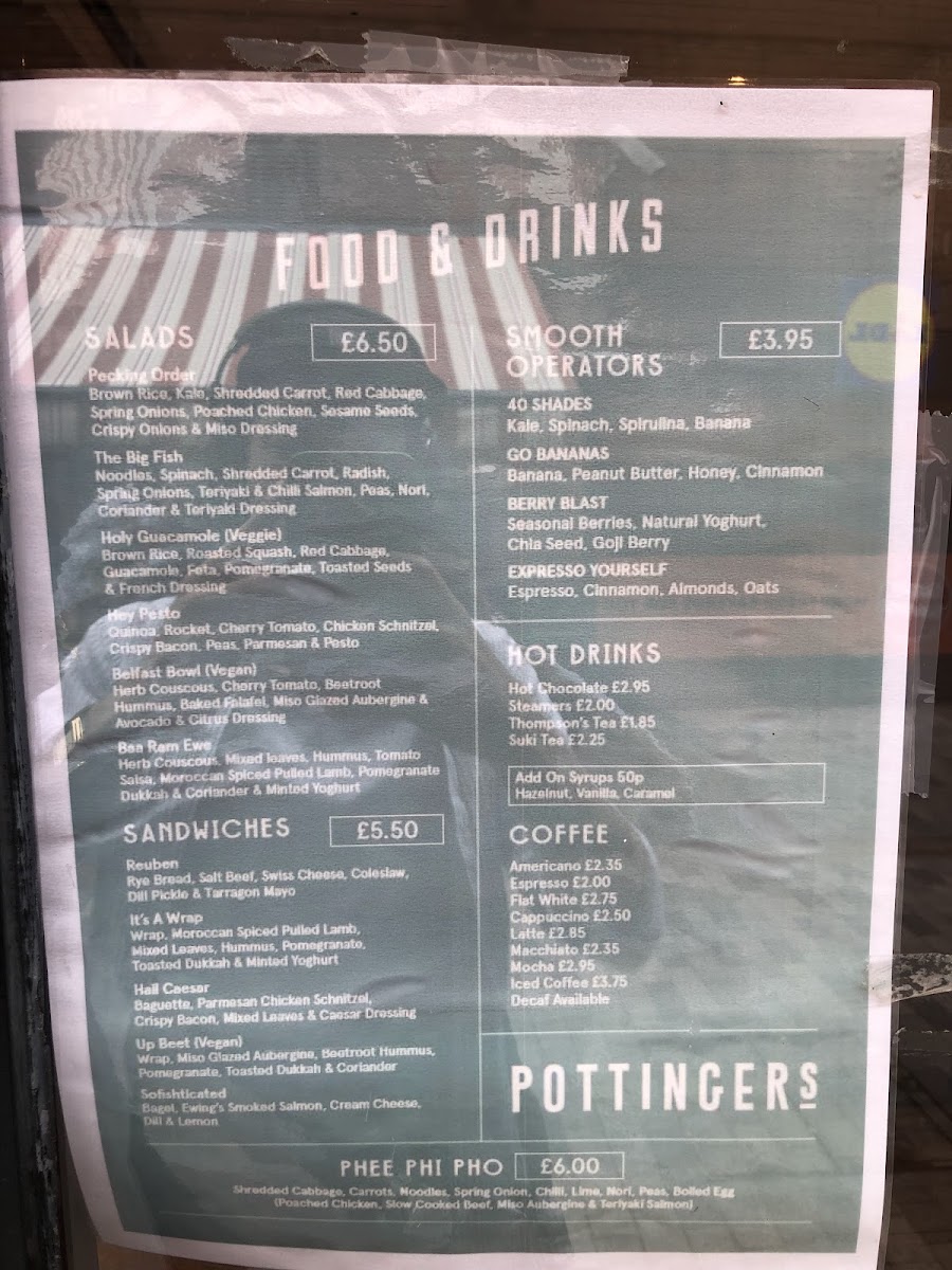 Menu Pottingers Cafe Belfast-4